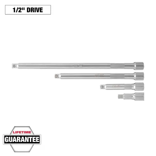 1/2" Drive Extension Set, 4 Piece 1/2" Drive Extension Set, 4 Piece
