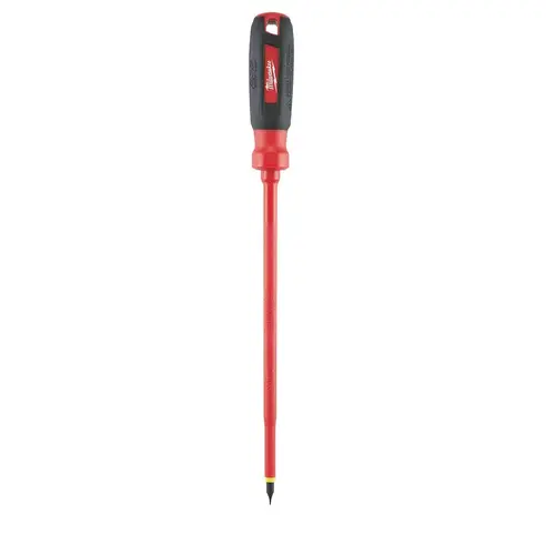3/16" Cabinet - 8" 1000 V Insulated Screwdriver 3/16" Cabinet - 8" 1000 V Insulated Screwdriver