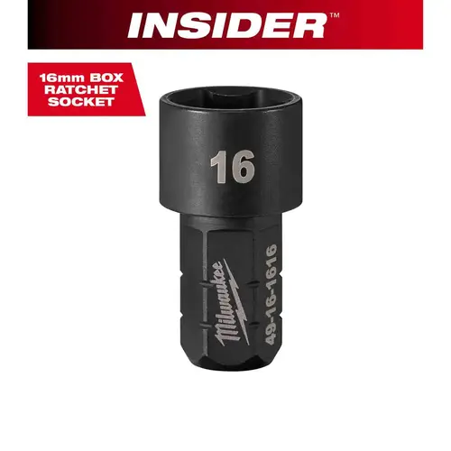 INSIDER Box Ratchet Socket 6 Point 16mm INSIDER Box Ratchet Socket 6 Point 16mm