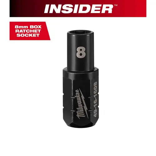 INSIDER Box Ratchet Socket 6 Point 8mm INSIDER Box Ratchet Socket 6 Point 8mm