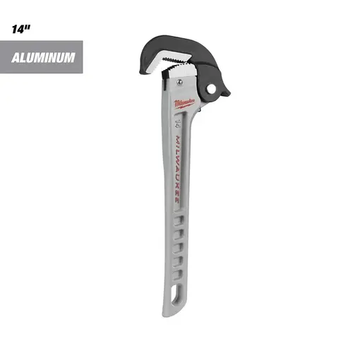 14" Aluminum Self-Adjusting Pipe Wrench 14" Aluminum Self-Adjusting Pipe Wrench