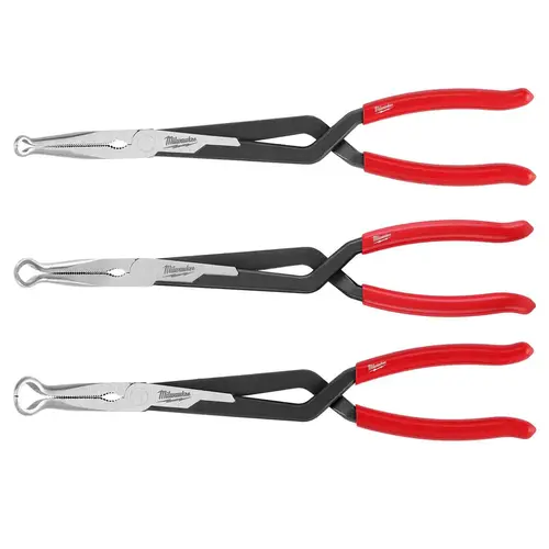 Long Reach Hose Grip Pliers Set, 3 Piece Long Reach Hose Grip Pliers Set, 3 Piece