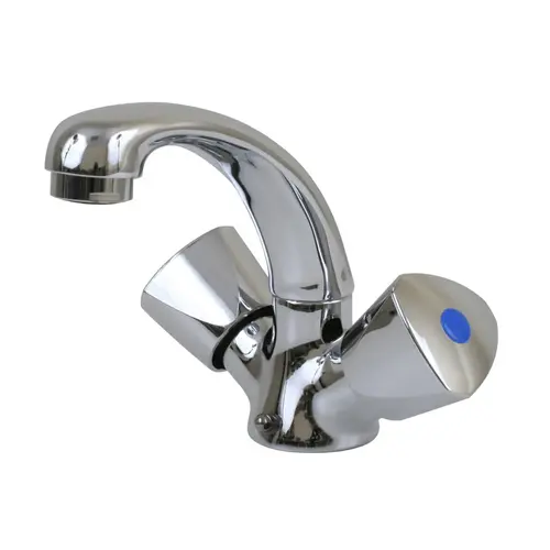 Scandvik #14371 Heavy-duty Basin Mixer with Cast Brass Spout Scandvik #14371 Heavy-duty Basin Mixer with Cast Brass Spout