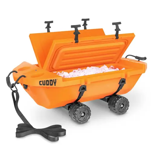 CUDDY Crawler Cooler WheelsORN Orange CUDDY Crawler Cooler WheelsORN Orange