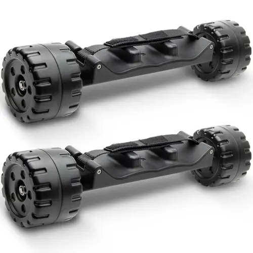 Crawler Wheel Conversion Set, Cooler Wheel Kit for Cuddy Coolers Black Crawler Wheel Conversion Set, Cooler Wheel Kit for Cuddy Coolers Black