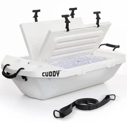 CUDDY Floating Cooler 40QT-WHT White CUDDY Floating Cooler 40QT-WHT White