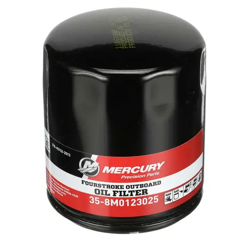 Mercury FourStroke Outboard Oil Filter 8M0123025 for Mercury 3.4L V6 and 4.6L V8 Outboards Mercury FourStroke Outboard Oil Filter 8M0123025 for Mercury 3.4L V6 and 4.6L V8 Outboards