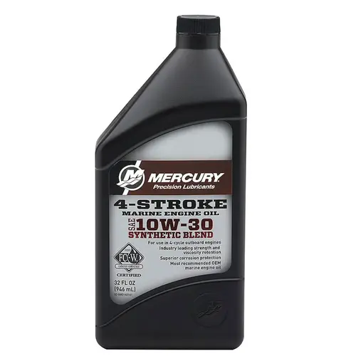 SAE 10W-30 Synthetic Blend 4-Stroke Marine Engine Oil SAE 10W-30 Synthetic Blend 4-Stroke Marine Engine Oil