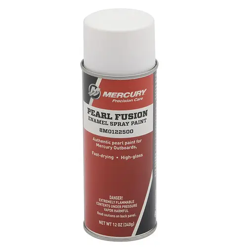 Mercury 8M0122500 Pearl Fusion Enamel Spray Paint - 12 oz Spray Can Mercury 8M0122500 Pearl Fusion Enamel Spray Paint - 12 oz Spray Can