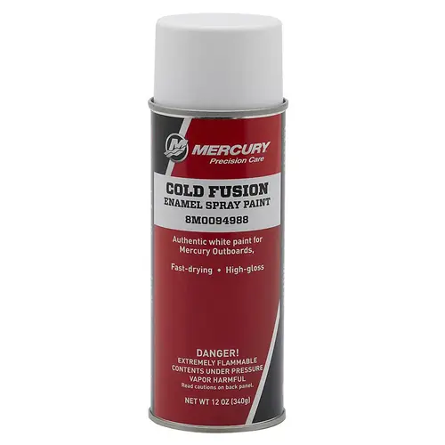 Mercury 8M0094988 Cold Fusion Enamel Spray Paint - 12 oz Spray Can Mercury 8M0094988 Cold Fusion Enamel Spray Paint - 12 oz Spray Can