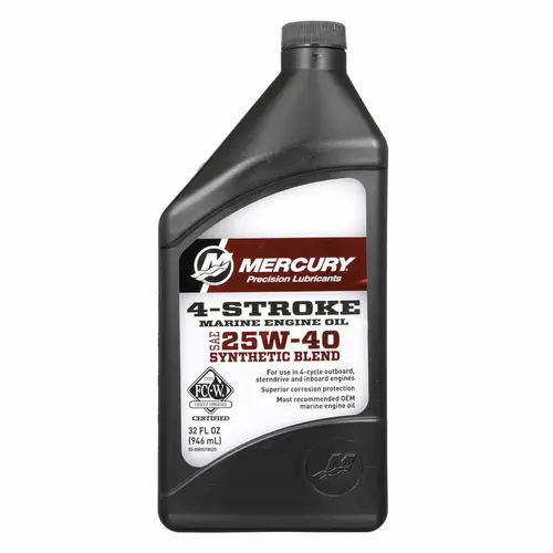 SAE 25W-40 Synthetic Blend 4-Stroke Marine Engine Oil SAE 25W-40 Synthetic Blend 4-Stroke Marine Engine Oil