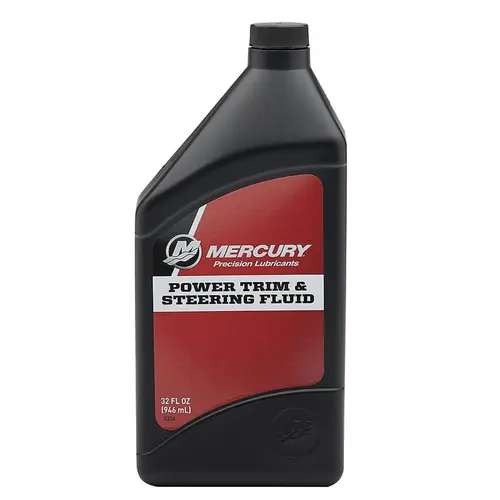 Mercury 858075K01 Power Trim and Steering Fluid, Quart Mercury 858075K01 Power Trim and Steering Fluid, Quart