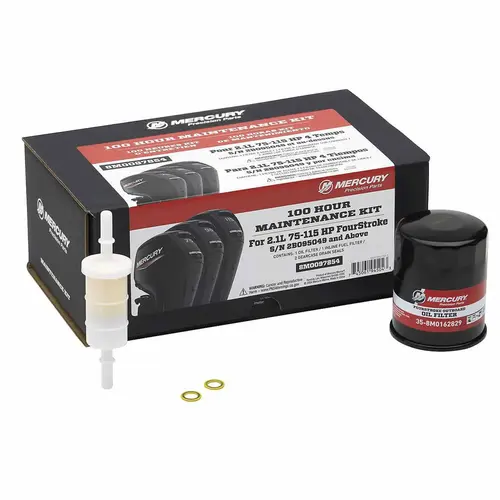 Mercury 2.1L 75-115hp FourStroke 100 Hour Maintenance Kit Mercury 2.1L 75-115hp FourStroke 100 Hour Maintenance Kit