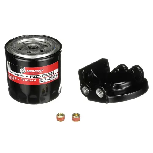 Mercury Water Separating Fuel Filter Kit 802893A4 Remote Filter with Mounting Bracket Mercury Water Separating Fuel Filter Kit 802893A4 Remote Filter with Mounting Bracket