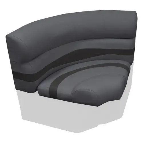 Premier Series Pontoon 32" Bow Radius Corner Cushion Set Slate / Dark Neutral Premier Series Pontoon 32" Bow Radius Corner Cushion Set Slate / Dark Neutral