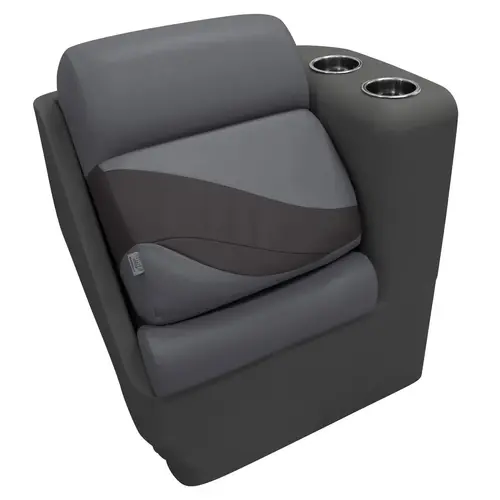 Premier Series Pontoon Lean Back Recliner Slate / Dark Neutral Premier Series Pontoon Lean Back Recliner Slate / Dark Neutral