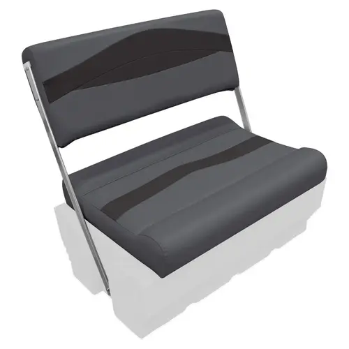 Premier Series Pontoon Flip Flop Cushion Set Slate / Dark Neutral Premier Series Pontoon Flip Flop Cushion Set Slate / Dark Neutral