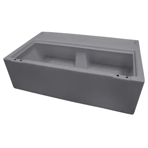 Deluxe Pontoon 37" Bench, Base Only Grey Deluxe Pontoon 37" Bench, Base Only Grey