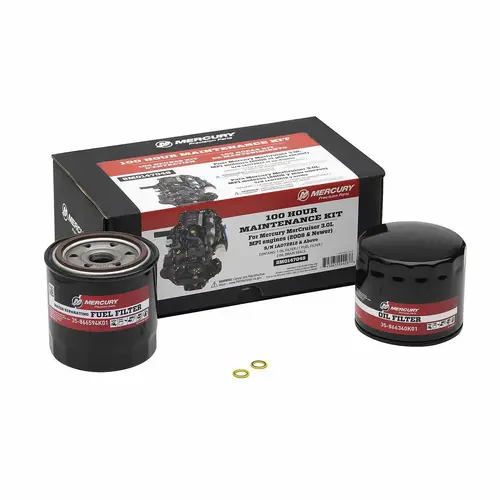 MerCruiser 3.0L MPI Sterndrive Engine 100 Hour Maintenance Kit MerCruiser 3.0L MPI Sterndrive Engine 100 Hour Maintenance Kit
