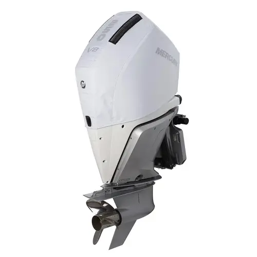 Mercury 8M0228521 4.6L V8 250hp Outboard Vented Splash Cover, White Mercury 8M0228521 4.6L V8 250hp Outboard Vented Splash Cover, White