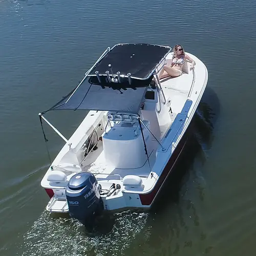 Boat Shade Kit for Canvas T-Tops Bright Anodized Boat Shade Kit for Canvas T-Tops Bright Anodized