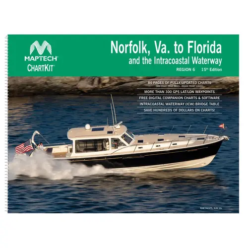 R06-15WMDS ChartKit Region 6, 15th Edition, Norfolk Va. to Florida and the Intracoastal Waterway R06-15WMDS ChartKit Region 6, 15th Edition, Norfolk Va. to Florida and the Intracoastal Waterway