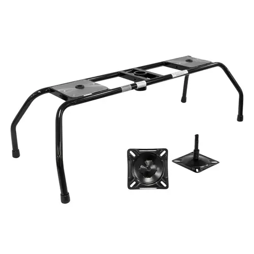 8WD1280-KP Dual Seat Stand with Kingpin style 3/4" Pin Brackets, Includes Two 7" Seat Mounts, Fits Most Boat Seats 8WD1280-KP Dual Seat Stand with Kingpin style 3/4" Pin Brackets, Includes Two 7" Seat Mounts, Fits Most Boat Seats