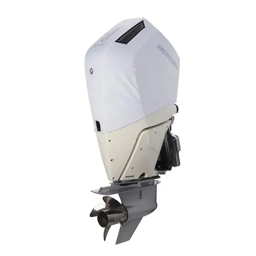 Mercury 8M0228527 5.7L V10 400hp Outboard Vented Splash Cover, White Mercury 8M0228527 5.7L V10 400hp Outboard Vented Splash Cover, White