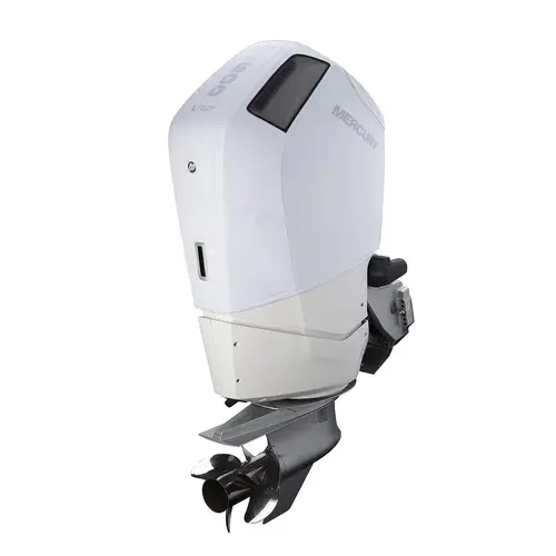 Mercury 8M0228529 7.6L V12 600hp Outboard Vented Splash Cover, White Mercury 8M0228529 7.6L V12 600hp Outboard Vented Splash Cover, White