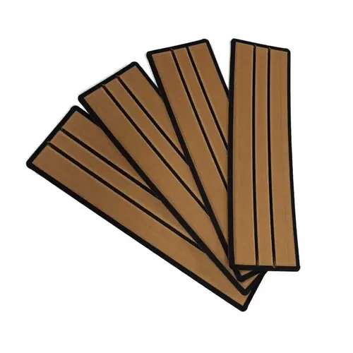 6mm Brushed Teak Step Kits, 4 Pack 6mm Brushed Teak Step Kits, 4 Pack