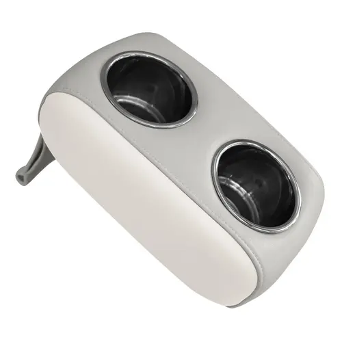 3059 Pontoon Double Drink Holder with Stainless Steel Cup Holders Marble / Brite White 3059 Pontoon Double Drink Holder with Stainless Steel Cup Holders Marble / Brite White