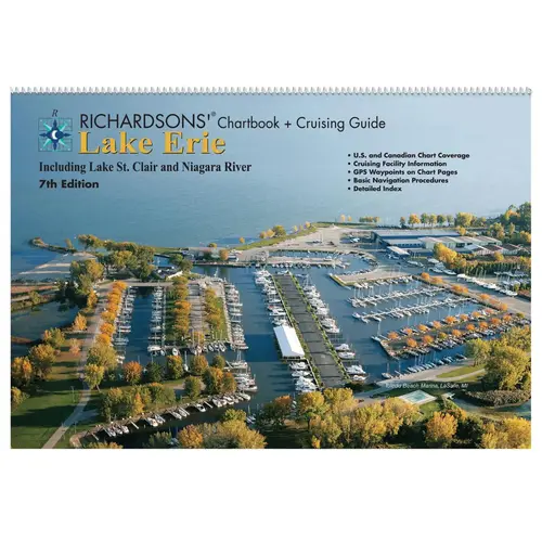 LE7WMDS Lake Erie Chartbook + Cruising Guide, 7th Edition LE7WMDS Lake Erie Chartbook + Cruising Guide, 7th Edition