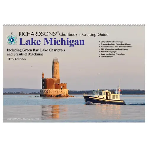 LM11WMDS Lake Michigan Chartbook + Cruising Guide, 11th Edition LM11WMDS Lake Michigan Chartbook + Cruising Guide, 11th Edition