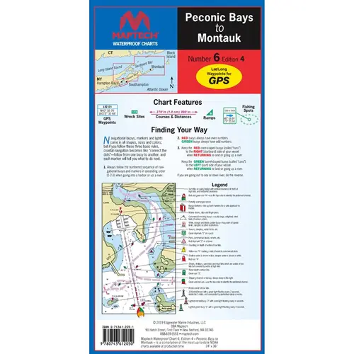 WPC006-04WMDS Peconic Bays to Montauk, 4th Edition WPC006-04WMDS Peconic Bays to Montauk, 4th Edition