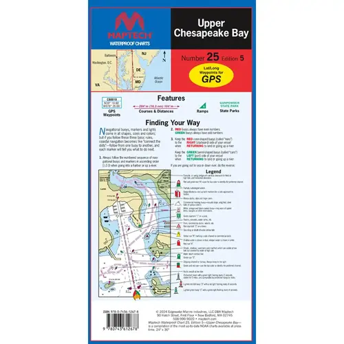 WPC025-05WMDS Upper Chesapeake Bay,4th Edition WPC025-05WMDS Upper Chesapeake Bay,4th Edition