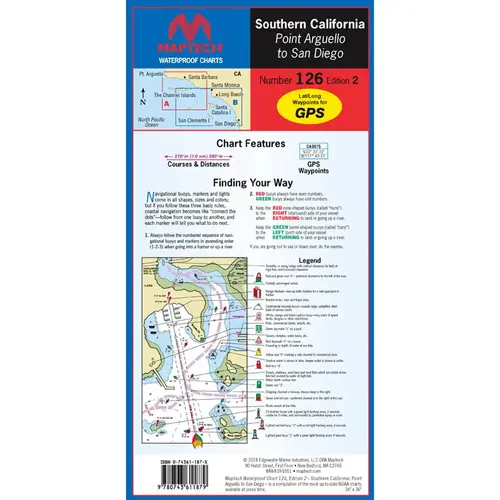 WPC126-02WMDS Southern California Point Arguello to San Diego,2nd Edition WPC126-02WMDS Southern California Point Arguello to San Diego,2nd Edition