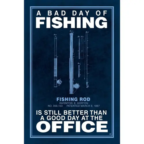 A Bad Day Fishing Poster A Bad Day Fishing Poster