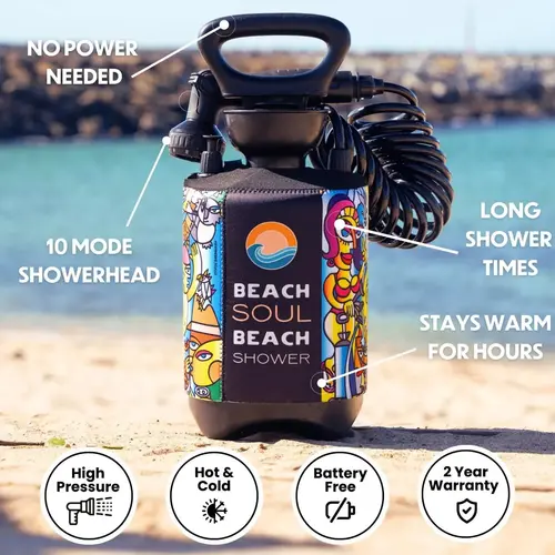 Portable Shower, Livin' the Dream, 1.3G Portable Shower, Livin' the Dream, 1.3G