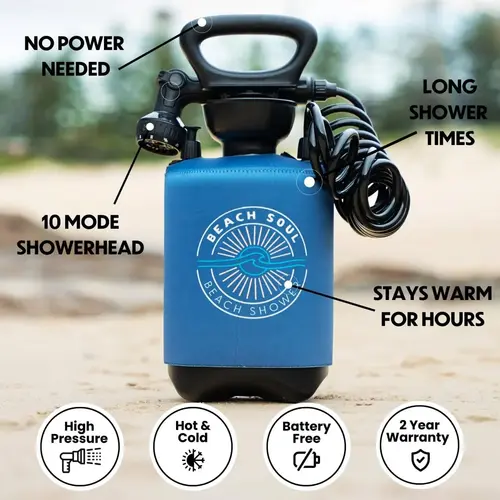 Portable Shower, Ocean Rise, 1.3G Portable Shower, Ocean Rise, 1.3G