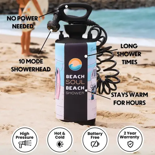 Portable Shower, Stoked, 2.1G Portable Shower, Stoked, 2.1G