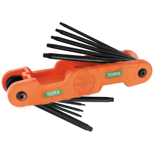 Pro Folding Hex Key Set, 10-Key, TORX Sizes Pro Folding Hex Key Set, 10-Key, TORX Sizes