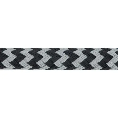 Viper 24 Braided Polyester Jacket Performance Cordage with HMPE Core, Sold by the Foot Gray/Black Viper 24 Braided Polyester Jacket Performance Cordage with HMPE Core, Sold by the Foot Gray/Black