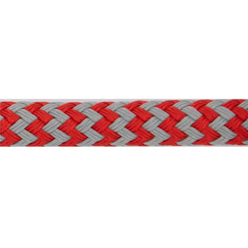 Viper 24 Braided Polyester Jacket Performance Cordage with HMPE Core, Sold by the Foot Gray/Red Viper 24 Braided Polyester Jacket Performance Cordage with HMPE Core, Sold by the Foot Gray/Red