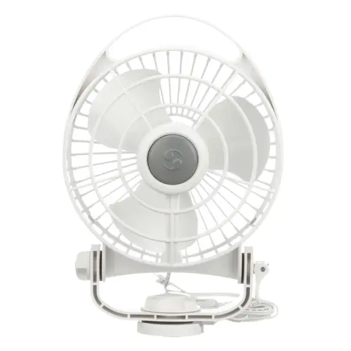 Bora II 3-Speed 12/24V Cabin Fan, White Bora II 3-Speed 12/24V Cabin Fan, White