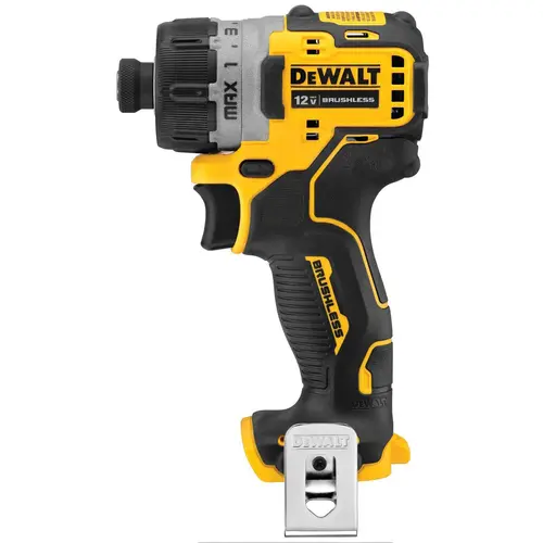 DEWALT XTREME 12V MAX* Brushless Cordless 1/4 in. Screwdriver (Tool only) DEWALT XTREME 12V MAX* Brushless Cordless 1/4 in. Screwdriver (Tool only)