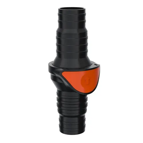SEAFLO Inline Quick Disconnect Check Valve 1-1/4" to 1-1/2" Inlet/Outlet, Straight Non-Return Valve, Anti-Backflow Design SEAFLO Inline Quick Disconnect Check Valve 1-1/4" to 1-1/2" Inlet/Outlet, Straight Non-Return Valve, Anti-Backflow Design