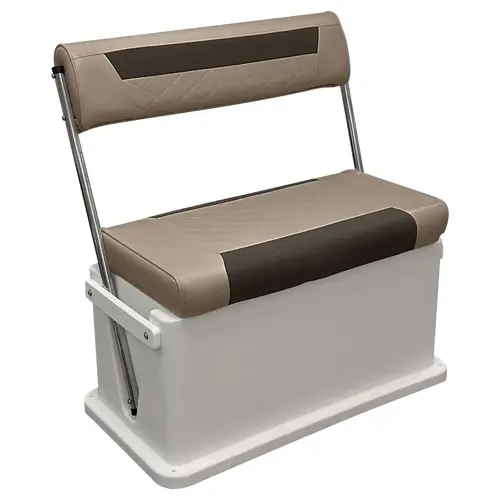 Wise 8WD437-1900 Premium Swingback Cooler/Storage Seat, 62 Quart, Neutral / Meteor Wise 8WD437-1900 Premium Swingback Cooler/Storage Seat, 62 Quart, Neutral / Meteor