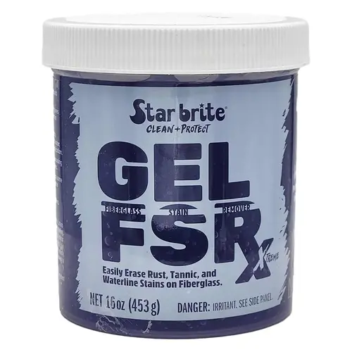 GEL FSR Xtreme Fiberglass Stain Remover, 16oz. GEL FSR Xtreme Fiberglass Stain Remover, 16oz.