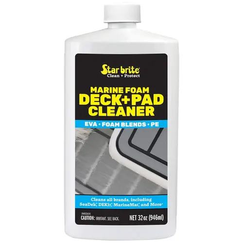 Marine Foam Deck+Pad Cleaner Safe for EVA & PE, 32oz. Marine Foam Deck+Pad Cleaner Safe for EVA & PE, 32oz.