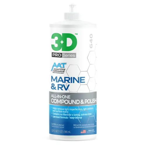 3D Marine & RV All-In-One Compound & Polish 3D Marine & RV All-In-One Compound & Polish